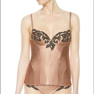 NWT Beautiful Tan La Perla Corset from Italy.